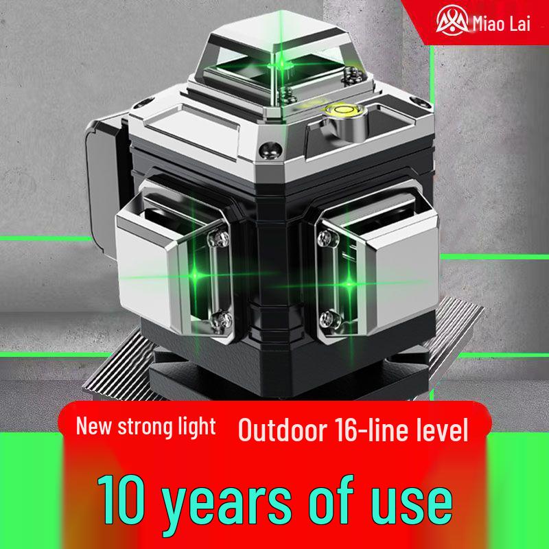 Germany Green Laser Level: 12-16 Lines, Infrared, Automatic, Wall & Floor-Mounted Instrument