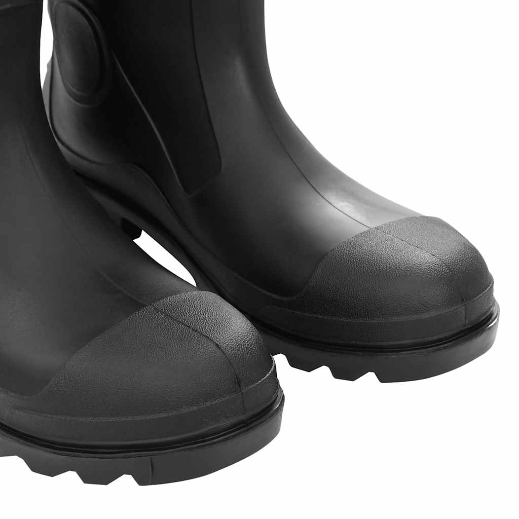 Vidaxl Kalosze, Czarne, Rozmiar 44, Pvc