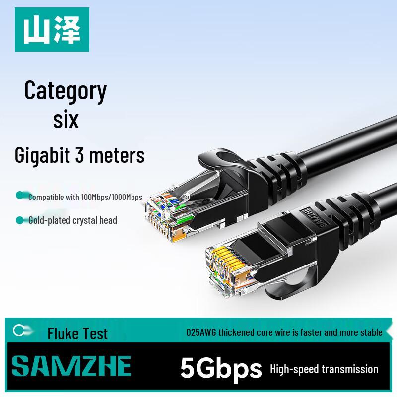 SAMZHE CAH-6030 CAT6 Ethernet Cable