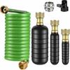 Retractable Brass Faucet Adapter With Flexible Hose For Garden Irrigation Drainage Kit Durable ABS Material Leak Proof Design
