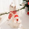 M-2XL Рождественское платье для питомца Косплей Одежда для собаки Кошки Вечернее формальное платье Униформа Одежда для собаки для рождественских украшений