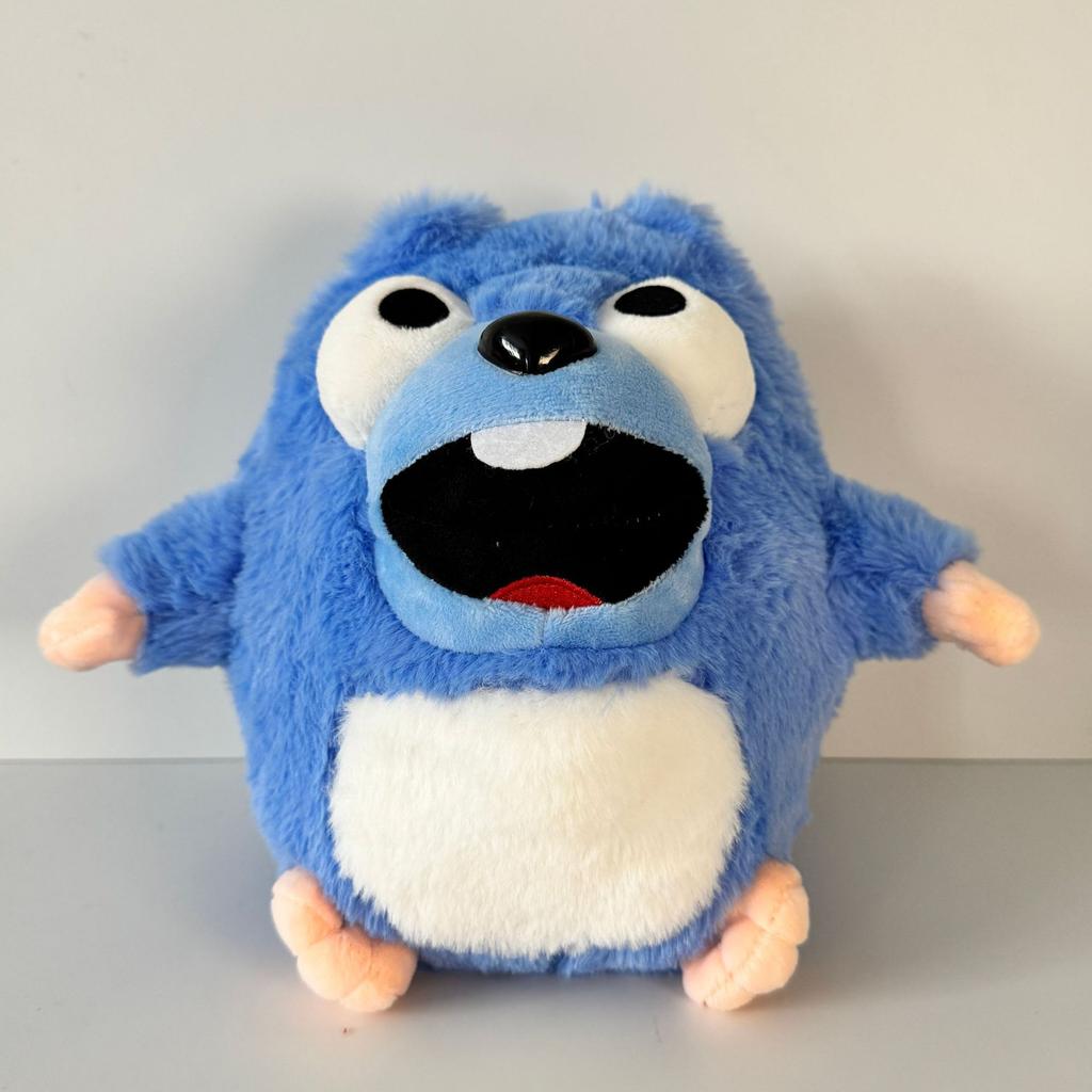 Grizzy & les Lemmings Plush Toy, Soft and Cute Anime Plushie, 15cm, Collectible Gift for Fans
