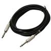 TECH Guitar Cord 3m Cable Thickness 6mm Diameter Black TC-3