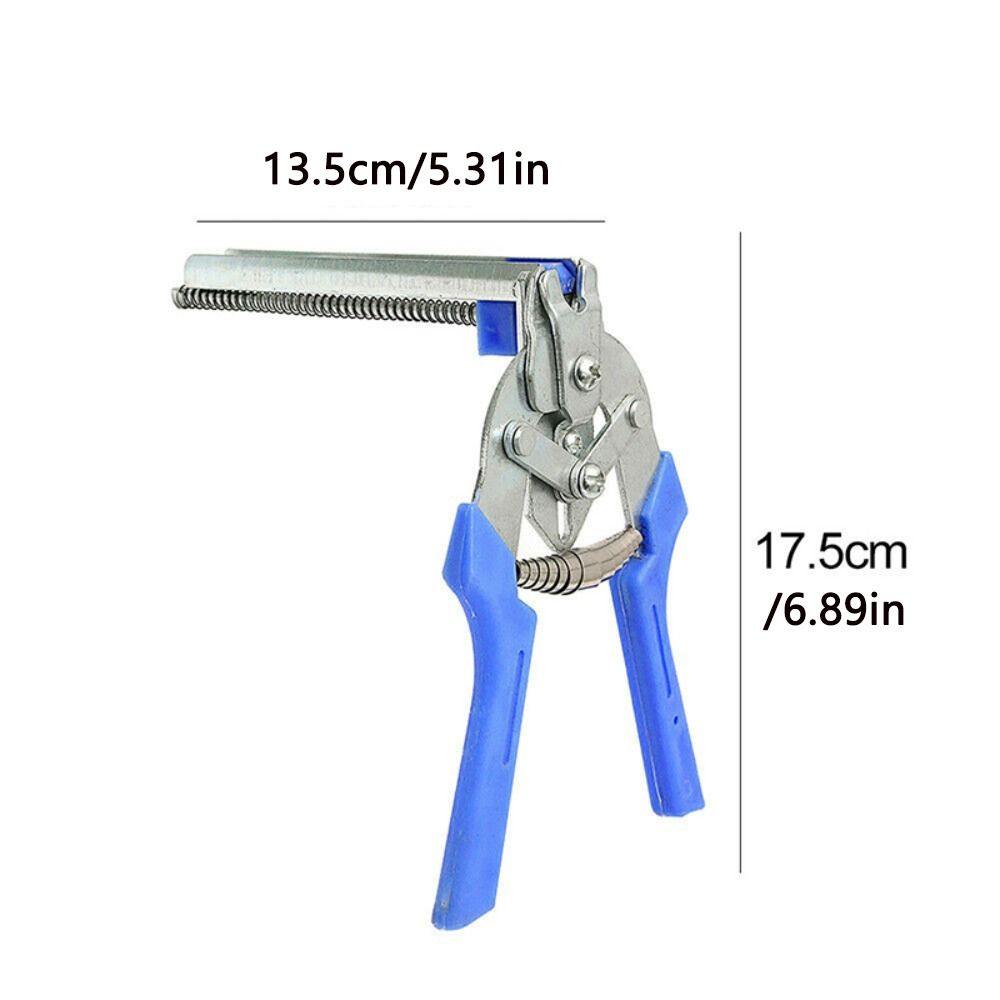 with 600Pcs M Clips Hog Ring Plier Tool M Type Cage Assembly Tongs Cage Binding Pliers Chicken
