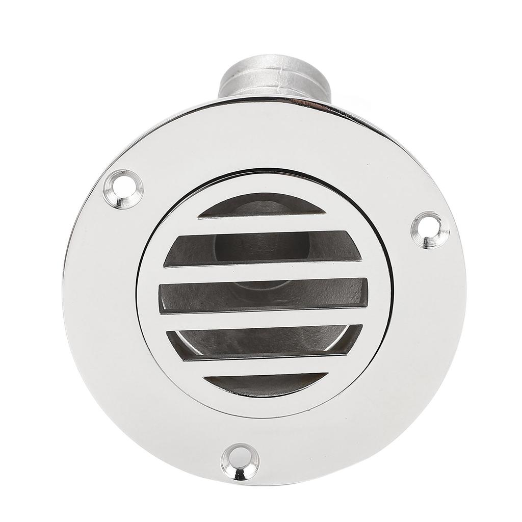 Морской палубный слив 316 нержавеющая сталь 1 дюйм Слив для палубы пола лодки Крышка Сливная арматура для палубы яхты Замена