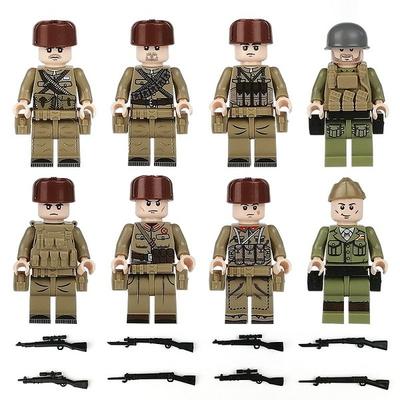 Мини-фигурки Yogo Block Военная серия, Вторая мировая война - немецкая армия
