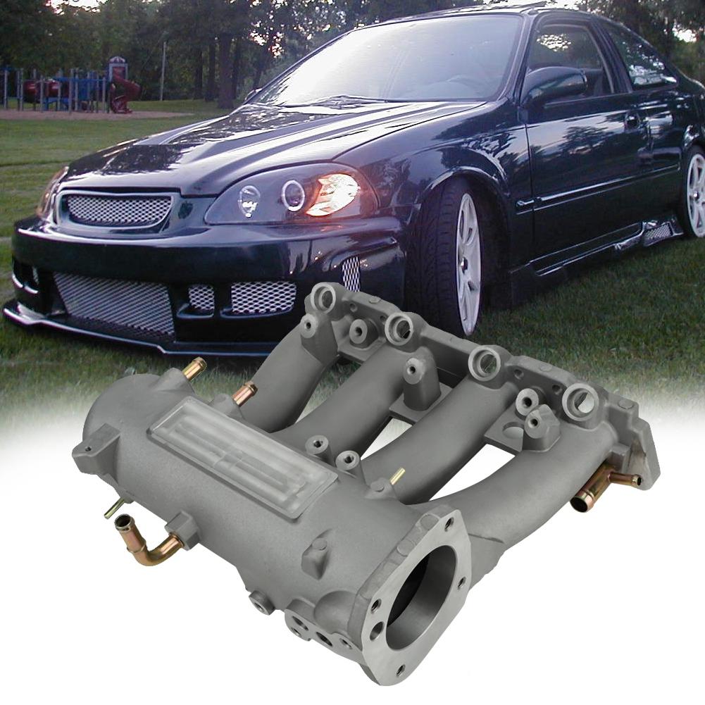 Впускной коллектор Racing D15 D16 DSeries подходит для CIVIC CRX DEL SOL 19882000 Silver