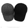 Women's Knit Baseball Cap Korean Japanese Style Face Slimming Thermal Winter Peaked Hat Versatile Fashion