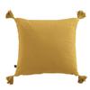 Coussin - Safran - 40 Cm - Déhoussable - Gaze De Coton - Intérieur