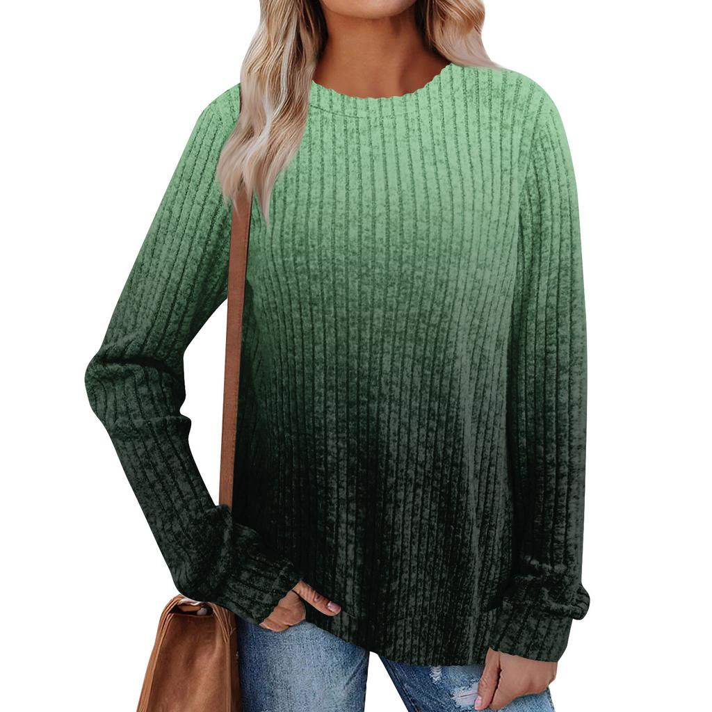 Женский зимний топ с круглым вырезом из легкого хлопка с начесом и принтом в стиле колор-блок