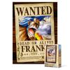 One Piece - Wanted Franky - пазл из 150 деталей, популярная корейская головоломка