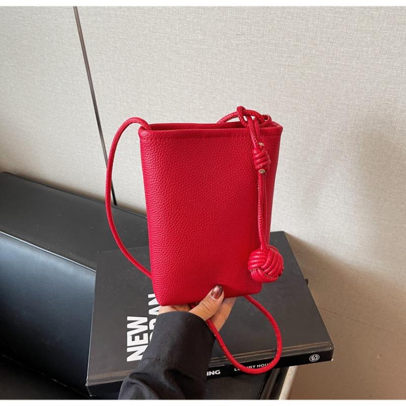 Mobile Phone Bag Women's New Fashionable Versatile Mini Going Out To Work Commuting Shoulder Messenger Bag