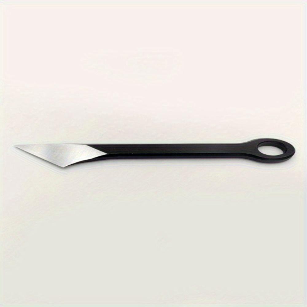 1 шт. Режущая кромка может многократно полироваться Кожаный нож для вырезания полых узоров Сделай сам Ручные кожаные изделия Тонкие режущие инструменты