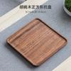 Natural Wooden Tray Rectangular Plate Fruit Snacks Food Storage Trays Hotel Home Serving Decorate Supplies