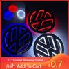 Для VW 11см 5D LED Для Volkswagen VW световой логотип, световой логотип на решетке радиатора, подходит для CC/Golf/Passat/Jetta/Polo/Magotan багажника