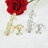 Multiple Finger Rings Stack Crystal Rings Hollow-out