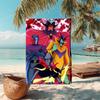1pc UFO Robot Grendizer3 Beach Towel, Comfortable and Thick, and Swimming/Bath/Picnic/Camping Towel, Suitable for Seaside Beaches