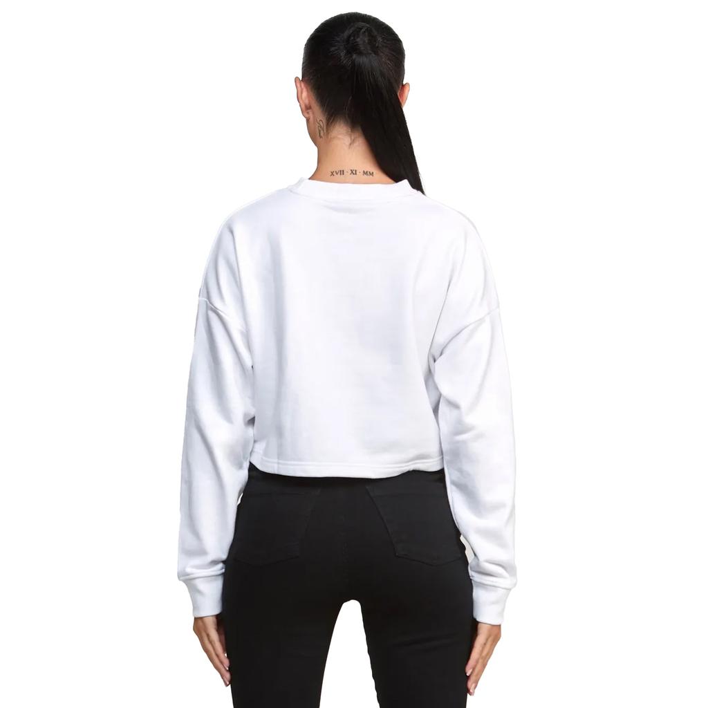 SikSilk Womens/Ladies Varsity Crop Sweatshirt