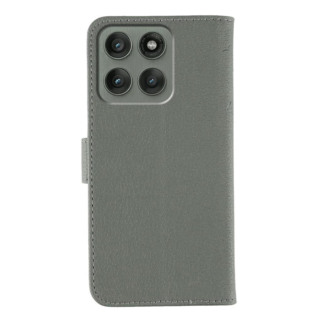 For Motorola Edge 60 Pro 5G Case Feather Imprint PU Leather Wallet Phone Cover