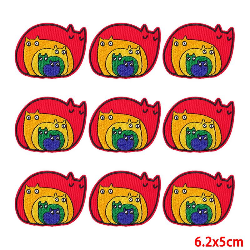 10 шт./лот, оптовая продажа, вышивка, железные нашивки для одежды, нашивки для одежды, куртки, декор, аппликация, принадлежности для шитья