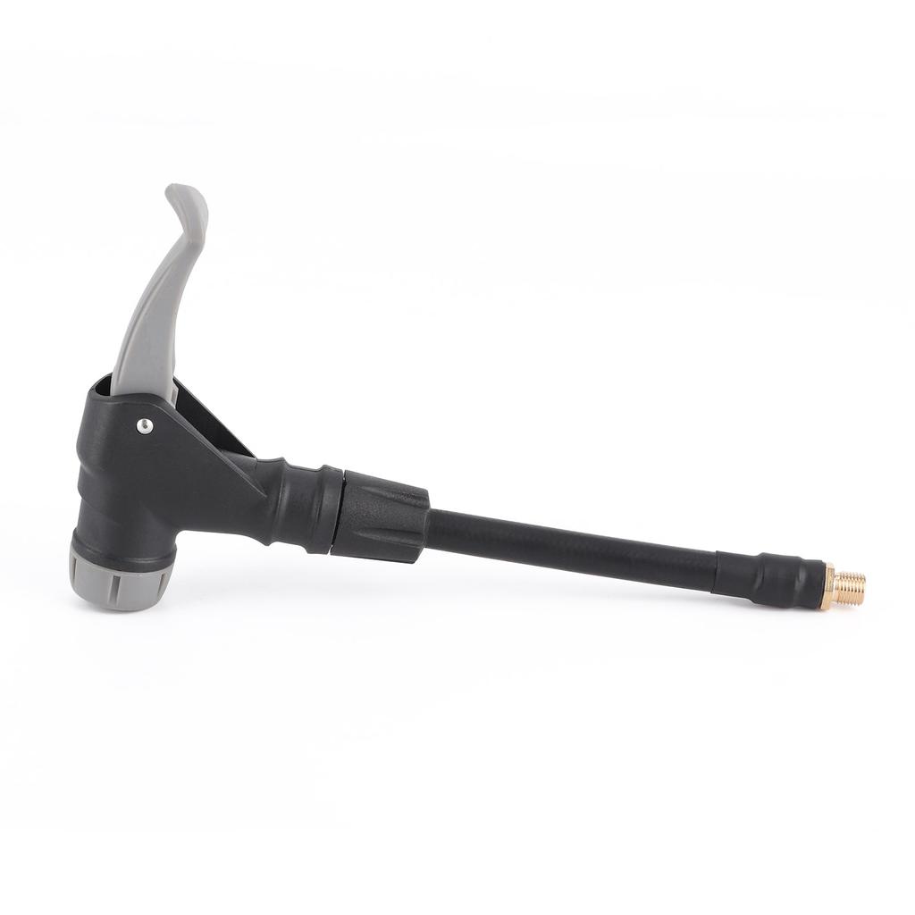 2?In?1 Tire Inflator Hose Adapter Air Chuck Rubber Extension Tube for American French Tire Valve