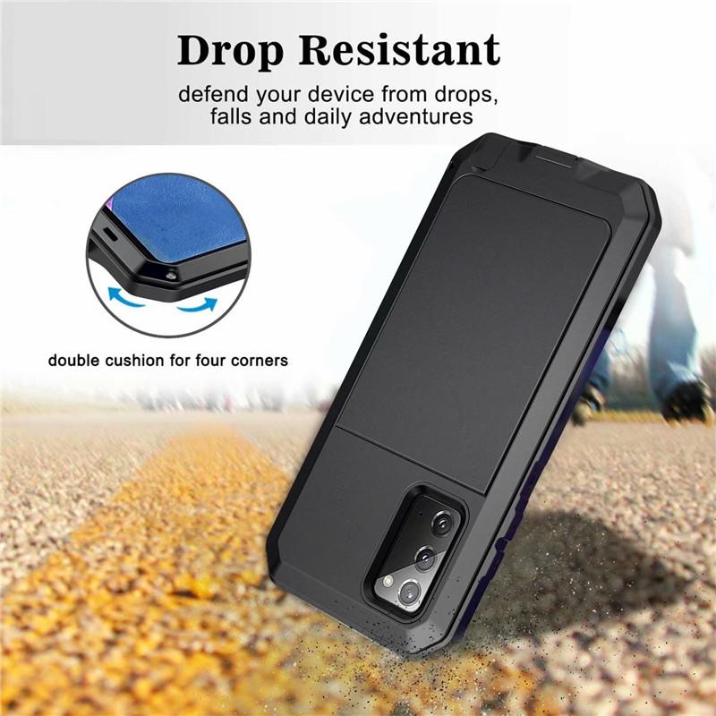 Роскошный противоударный чехол Doom Armor для Samsung S23 S22 S21 S20 Ultra S10 S9 S8Plus S10E Heavy Duty Cove для Galaxy Note20 Note10 9 8