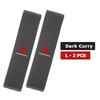 cxdjmy1 For Mitsubishi 1/2PCS Car Seat Belt Cover Adjustable Ice Silk Safety Protection Shoulder Pad Outlander Lancer Cross Colt Xpander