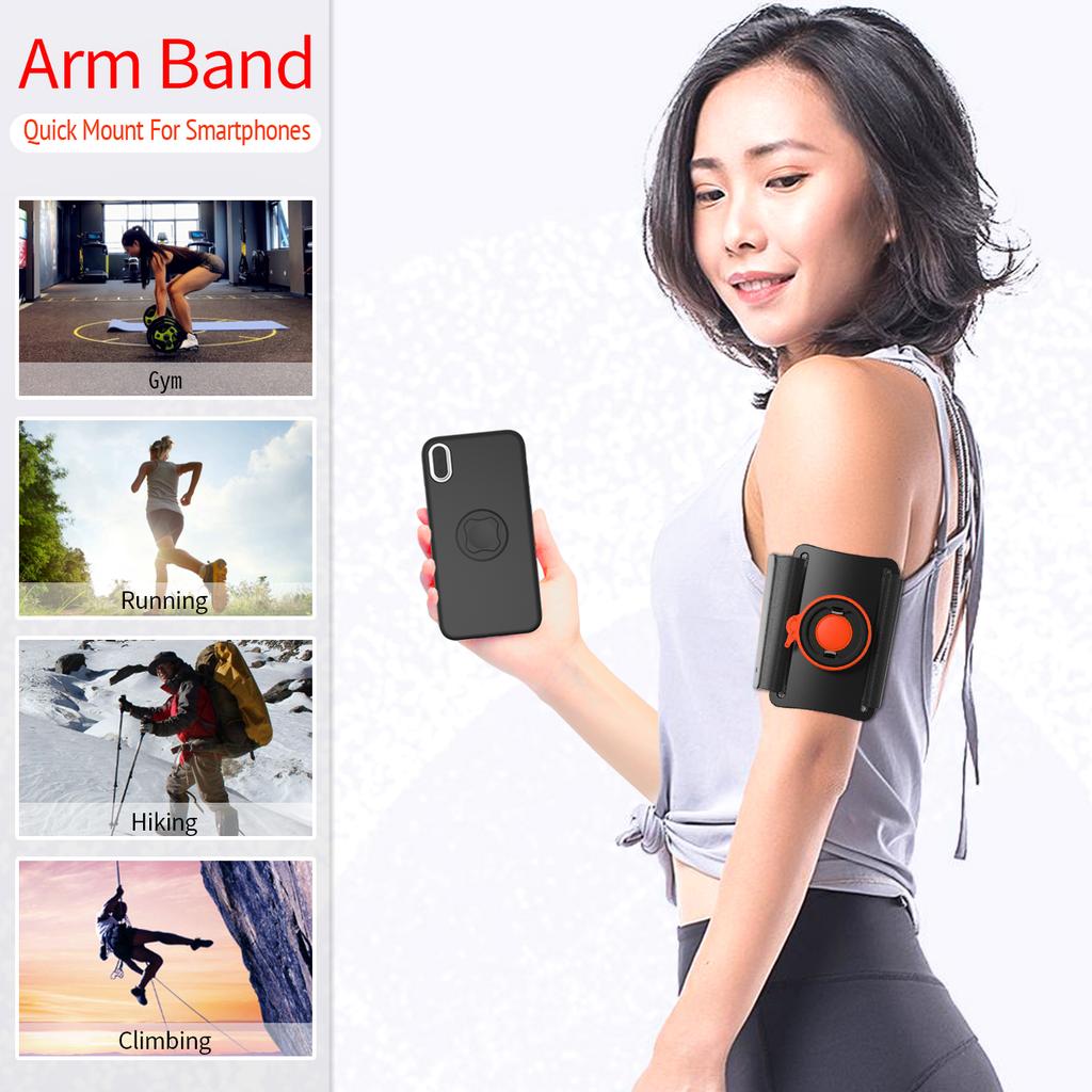 Outdoor Wristband Armbands Phone Holder Running Climbing Fitness Arm Band Wrist Case Stand Lock Men Women  for iPhone Xiaomi