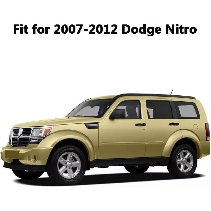 4806312AA Premium Wiper Washer Nozzles Fit for Dodge Nitro 2007-2012; Jeep Liberty: 2008-2013; Commander 2006-2010 | Windshield Washer Fluid Jet