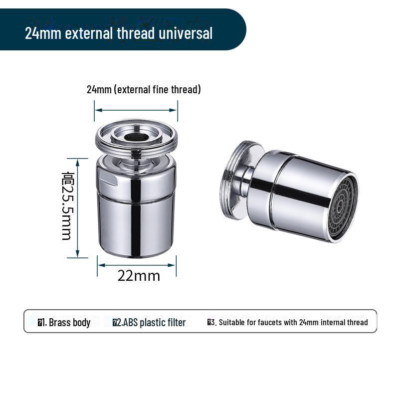 Universal Kitchen Basin Faucet Filter and Extender