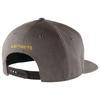 [Carhartt] Кепка Firm Duck с плоским козырьком 106665 Цвет: Гравий ОДИН РАЗМЕР