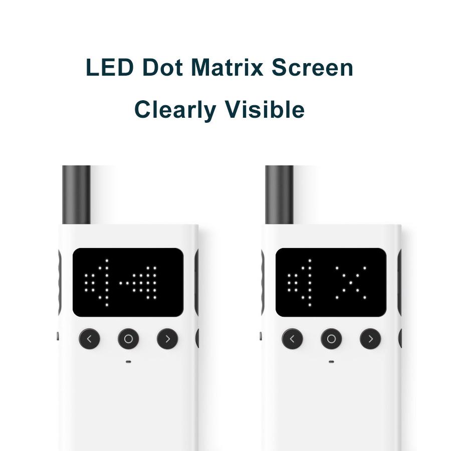 Xiaomi Mijia Smart Walkie Talkie 1S с FM-радиодинамиком, управление через приложение для смартфона, Bluetooth, обмен местоположением, быстрый командный разговор на открытом воздухе