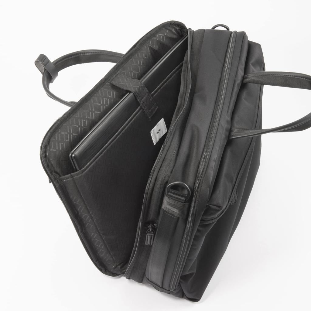 Сумка Ace Gene 3-Way Business ProFlex с 3-сторонним расширением вместимости, вмещает 15,6-дюймовый ноутбук, формат B4, легкая, включает карман, нет. 67606, Мужской,