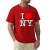I Love New York Tourist I Heart Ny T Shirt Harajuku Short Sleeve T-shirt 100% Cotton Graphics Tshirt Tops