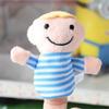 6Pcs/Lots Family Finger Puppet Toy New Plush 7.5CM Fun Family Interactive Game Prop Toy