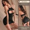  Erotic Underwear, sexy halter necklaces, slit skirts, women's hollowed-out Hot nightclub uniforms, nightdress wholesale 8623