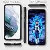 Для Samsung Galaxy S25 S24 S23 S22 Ultra FE Plus A17 A37 A57 A56 A55 A06 A16 A15 A36 A26 A35 A05 A25 A54 A34 Чехол Супер Драконий Жемчуг Гоку Z DragonBall