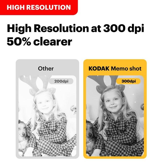 KODAK Memo Shot ERA Игрушечная камера и фотопринтер для этикеток с 1 рулоном белой пленки (Камера + 1 рулон)