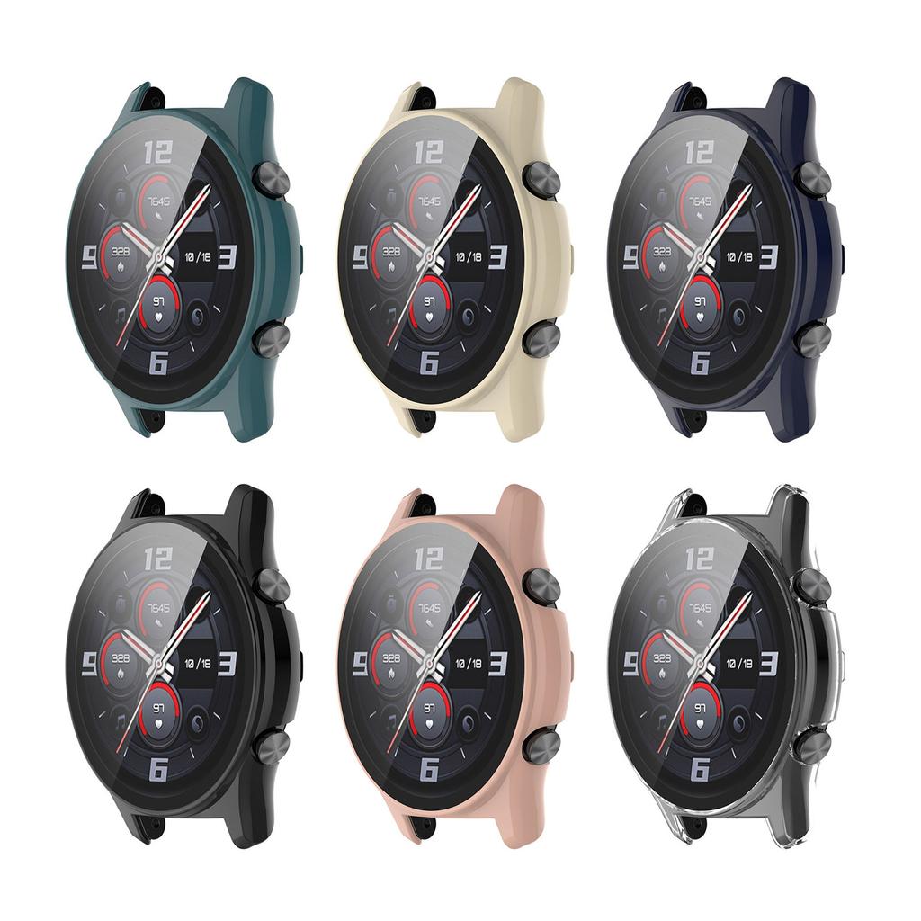 Smartwatches Tempered Glass Protectors Housing Full Protective Cover Scratch Resistant PC Case for Honor Watch GS4