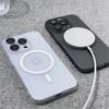 Ультратонкий Матовый Жесткий PC Чехол-Защита Линзы Для iPhone 17 16 15 14 13 12 Pro Max Для Magsafe Магнитная Беспроводная Зарядка Чехол