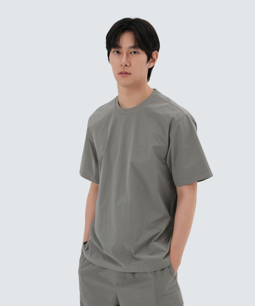 SNOWPEAK APPAREL Охлаждающая тонкая базовая футболка с коротким рукавом Tech (S25Musts32) Светлый хаки