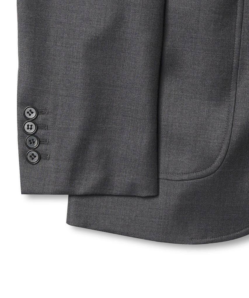 Bants Worsted Wool 3B Single Jacket - Grey