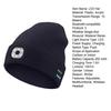 Bluetooth-compatible LED Hat Winter Warm Cap Knitted Elastic Soft Fabric Rechargeable High Brightness Illumination Wireless Music LED