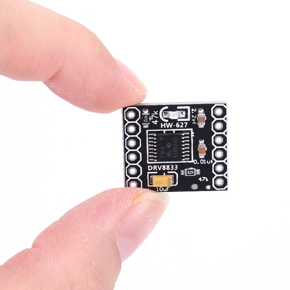 1-10 шт. Модуль управления двигателем DRV8833 1,5 А Двойной H-мост Драйвер двигателя постоянного тока с редуктором Контроллер Плата Набор для самостоятельной сборки