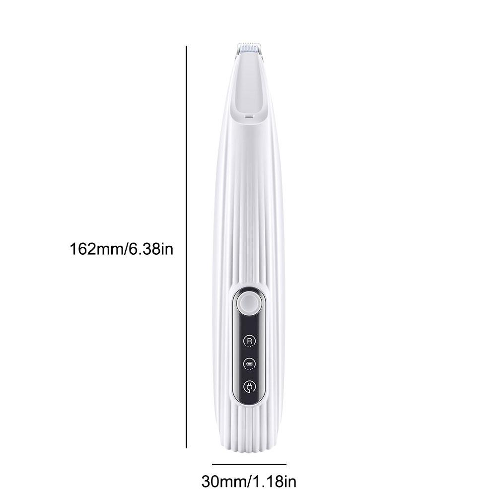 Триммер для кошачьих лапок, машинка для стрижки кошек, USB-зарядка, бритва для ухода за домашними животными с подсветкой, светодиодный дисплей для триммера для глаз, ушей, лица, крестца