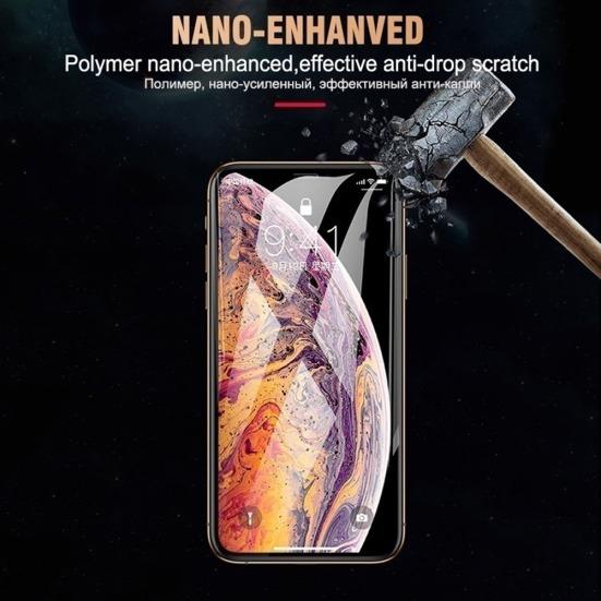 Ударопрочная 10D пленка из закаленного стекла для iPhone Xs/Xs Max/XR/X/6S/7 Plus/8