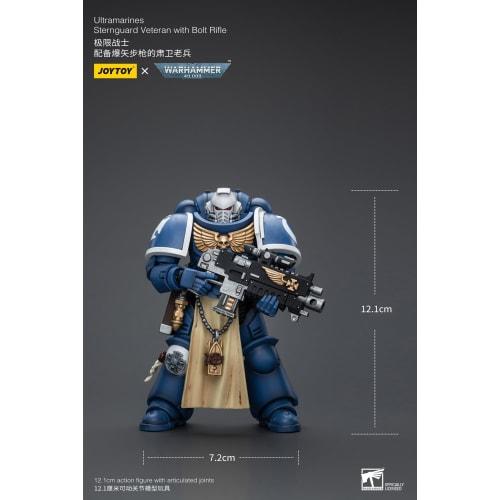 JOYTOY Warhammer 40,000 Ultramarines Sternguard Veteran (Bolt Rifle Equipped) Action Figure Game 40k