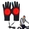 USB Electric Heating Warm Gloves Motorcycle Heated Gloves Screen Touch Thermal Gloves Skiing Cycling Supplies For Outdoor Winter