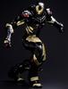 IRON MAN MARVEL BLACK X GOLD подвижная фигурка, раскрашенная в цвета BLACK X GOLD. ПЕРЕИЗДАТЬ #06 СЕЙЧАС!увидеть. ПВХ и АБС без масштаба