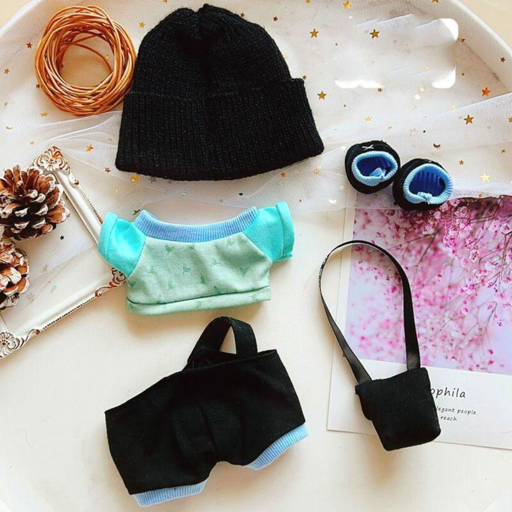 Аксессуары Хлопковые Мягкие Куклы Кукольная Шуба Кукольные Брюки Одежда для Кукол Футболка для Кукол Комбинезоны